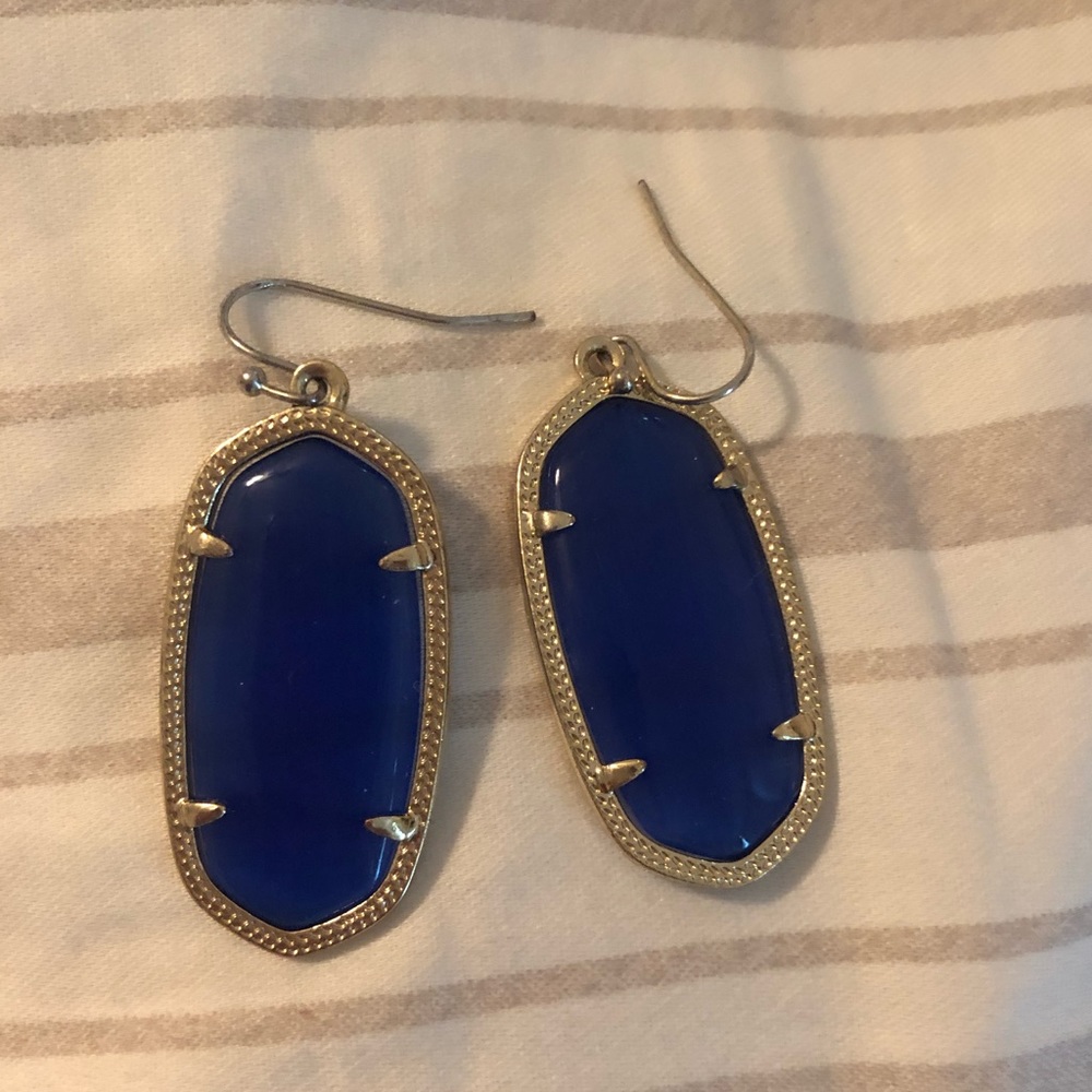 Kendra Scott “Elle” Blue Earrings